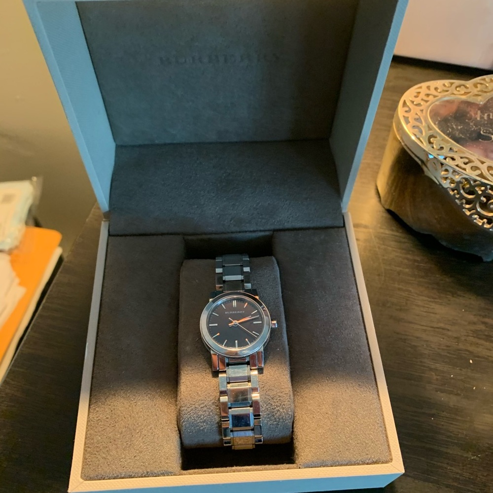 Ladies Burberry Stainless Steel Watch BU9200